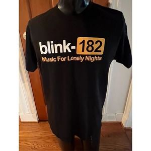 Blink 182 Music For Lonely Nights Black T-Shirt